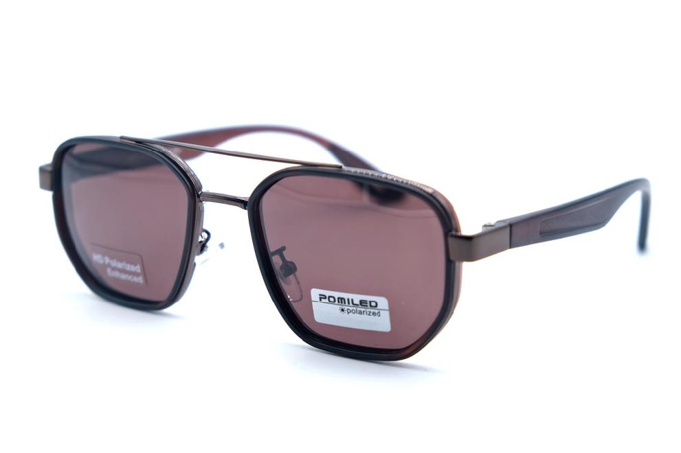  Солнцезащитные очки картинка 2026 Мужские Pomiled Polarized Геометрические формы 08297-C10-59 