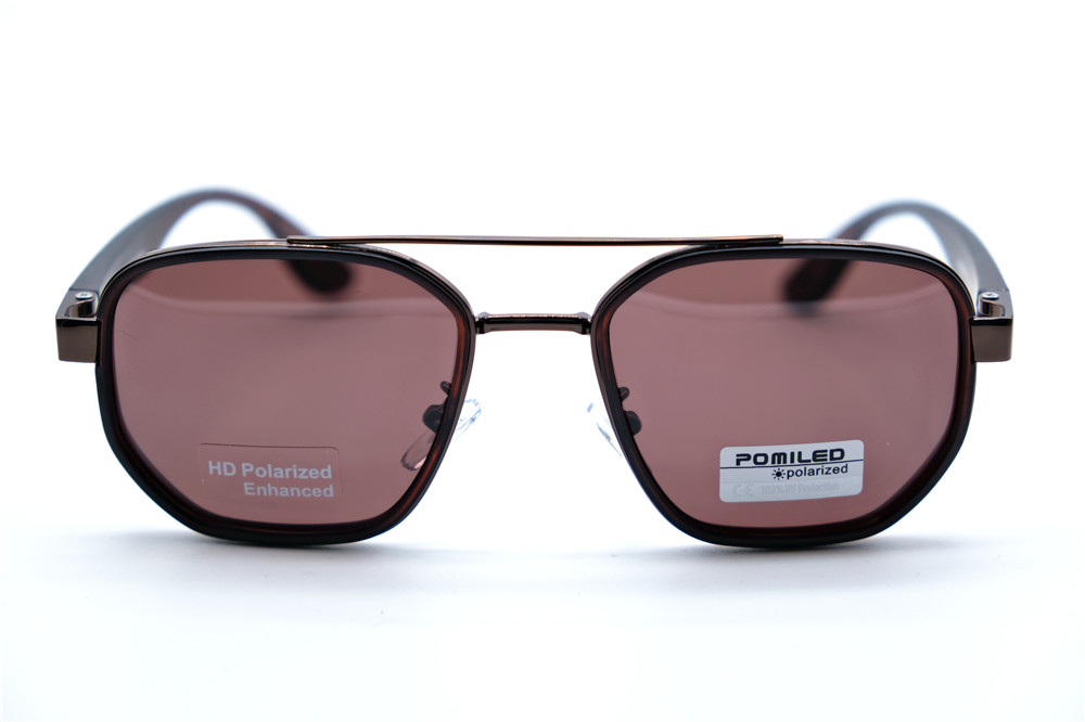  Солнцезащитные очки картинка 2026 Мужские Pomiled Polarized Геометрические формы 08297-C10-59 