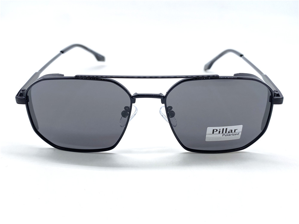  Солнцезащитные очки картинка 2026 Мужские Pillar Polarized Геометрические формы P6031-C1 
