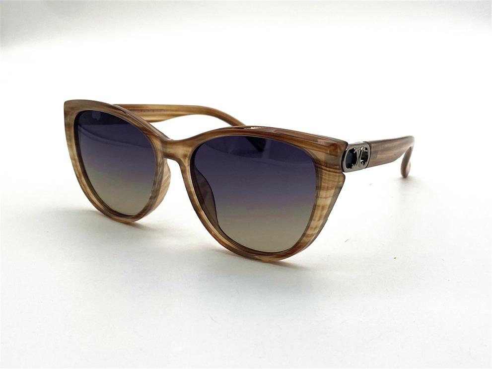  Солнцезащитные очки картинка 2026 Женские Maiersha Polarized Лисички 03813-С20-69 