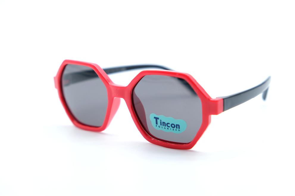  Солнцезащитные очки картинка 2026 Детские Tincon Polarized Геометрические формы T8428-C3 