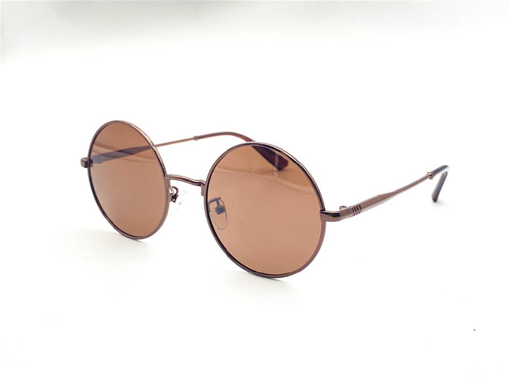  Солнцезащитные очки картинка 2025 Мужские Pillar Polarized Круглые P6001-C2 