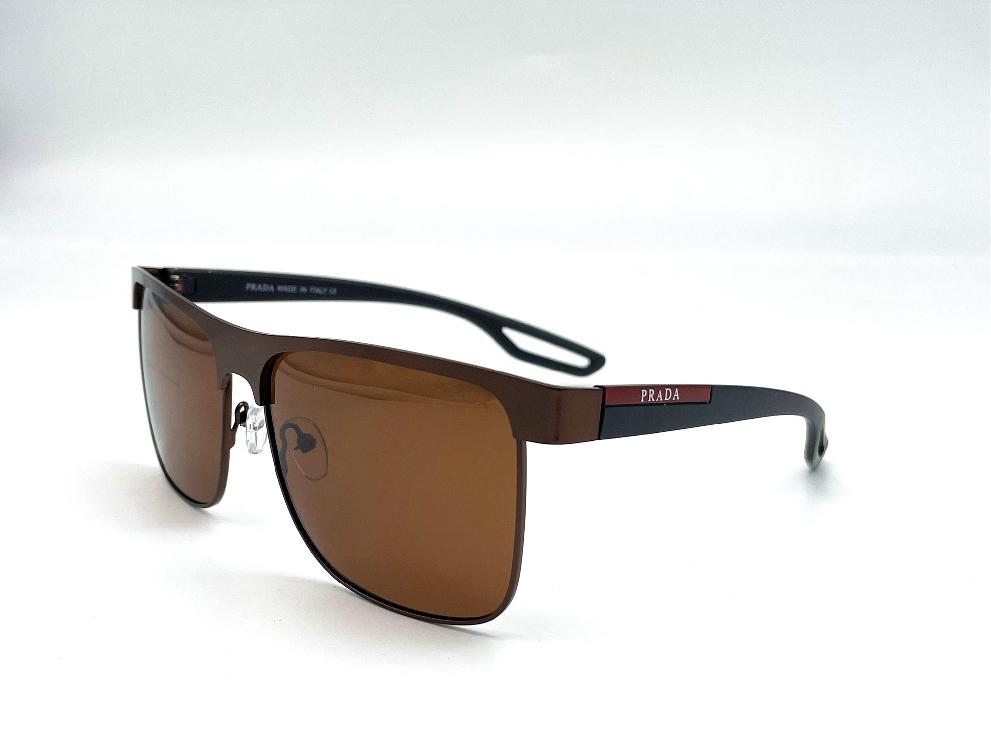  Солнцезащитные очки картинка  Мужские Брендовые Polarized Квадратные 551-C2 