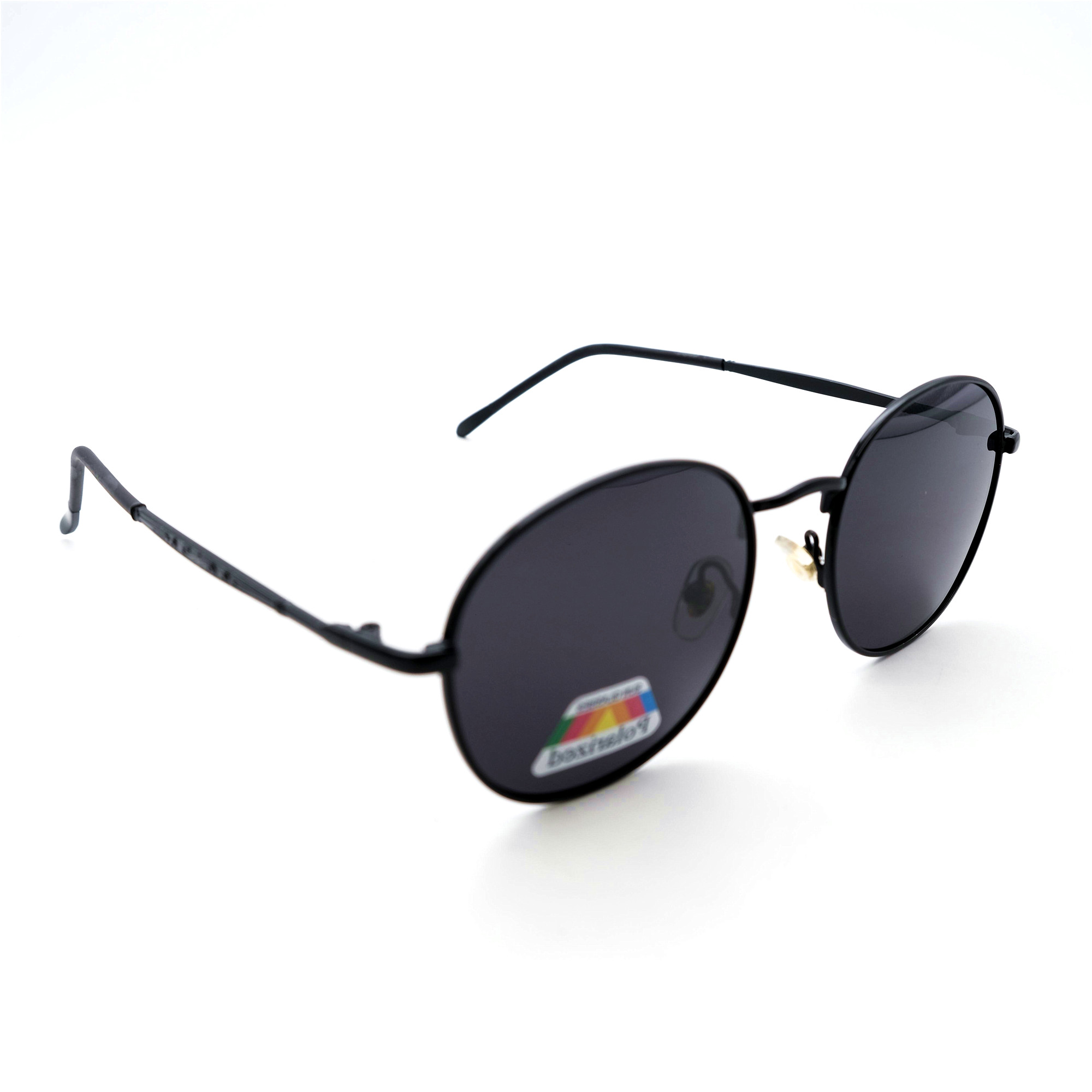  Солнцезащитные очки картинка Мужские Caipai Polarized Круглые P7032-С1 