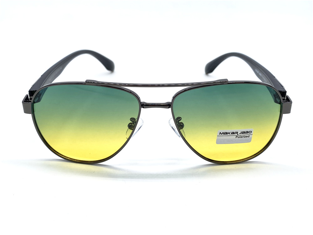  Солнцезащитные очки картинка 2026 Мужские Makar Jabo Polarized Авиаторы P9015-C2-34 