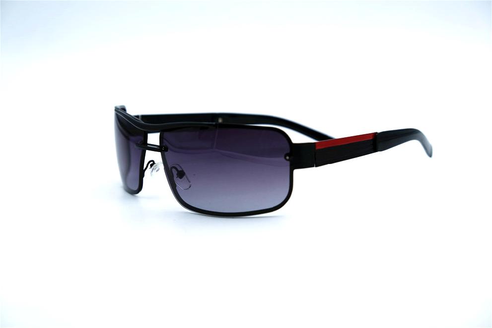  Солнцезащитные очки картинка  Мужские Брендовые Polarized Прямоугольные P9005-C4-1 