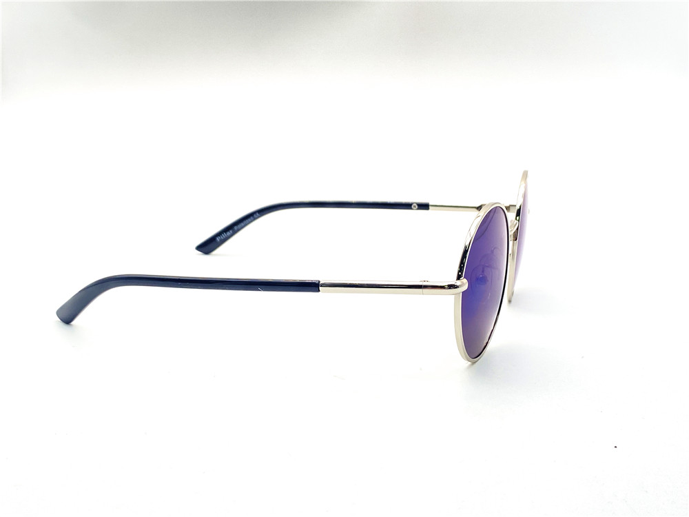  Солнцезащитные очки картинка 2025 Мужские Pillar Polarized Круглые P6002-C6 