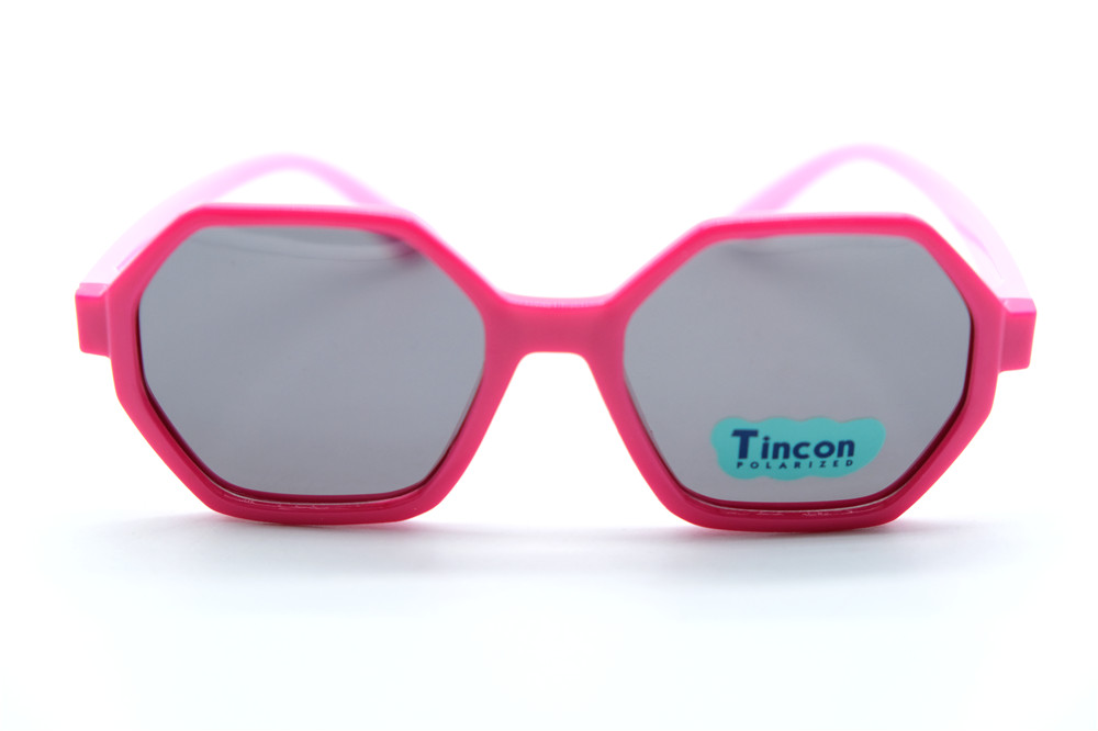  Солнцезащитные очки картинка 2026 Детские Tincon Polarized Геометрические формы T8428-C6 
