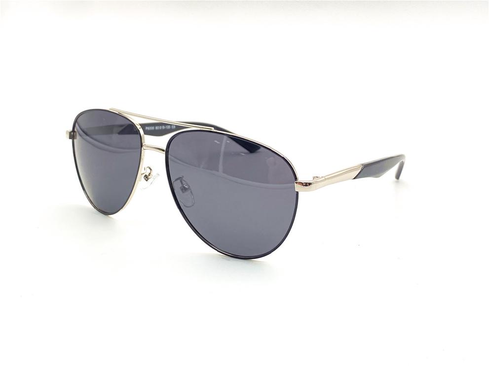  Солнцезащитные очки картинка 2025 Мужские Pillar Polarized Авиаторы P6006-C5 