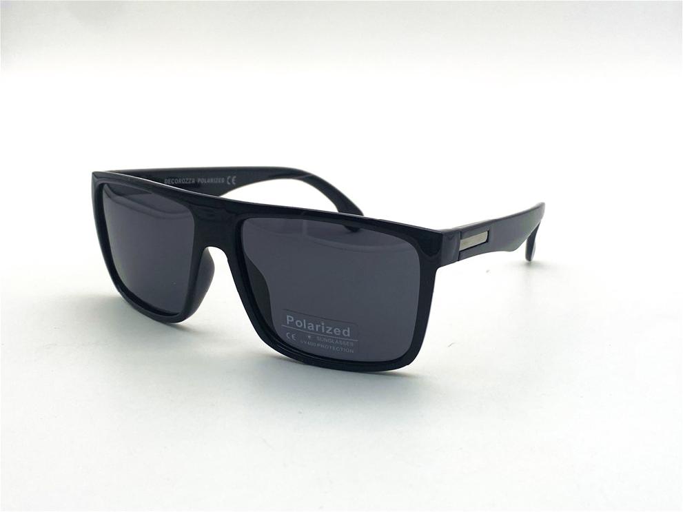  Солнцезащитные очки картинка 2025 Мужские Decorozza Polarized Квадратные DP1024-1 