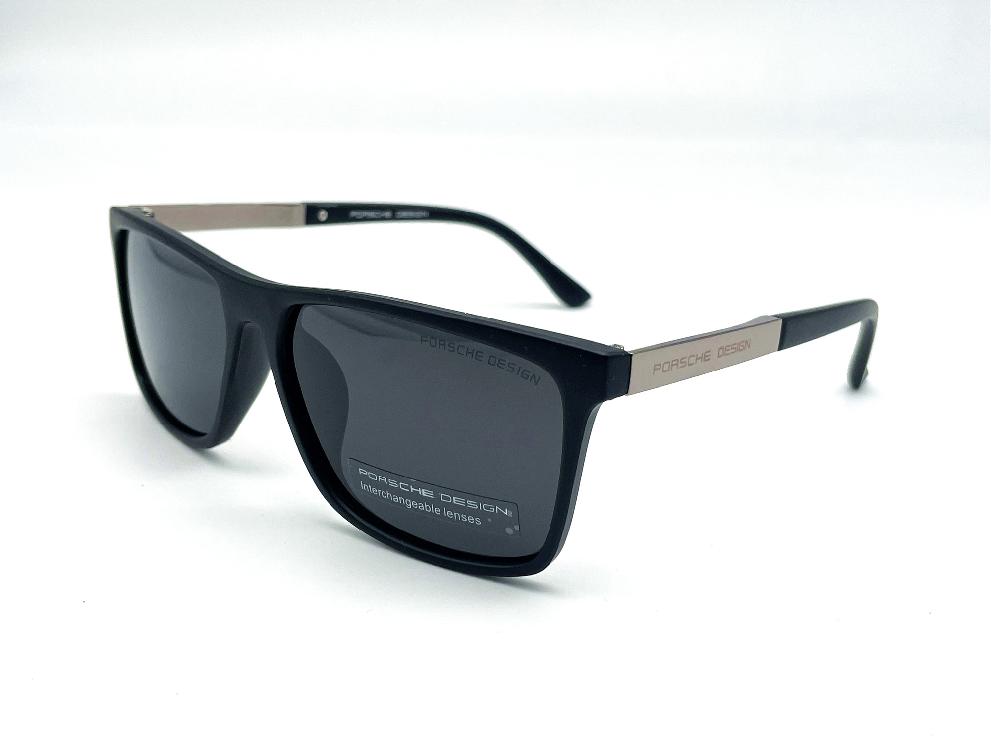  Солнцезащитные очки картинка  Мужские Брендовые Polarized Квадратные P1771-C2 