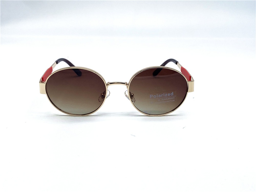  Солнцезащитные очки картинка 2025 Женские Брендовые Polarized Овальные P52004-C3 