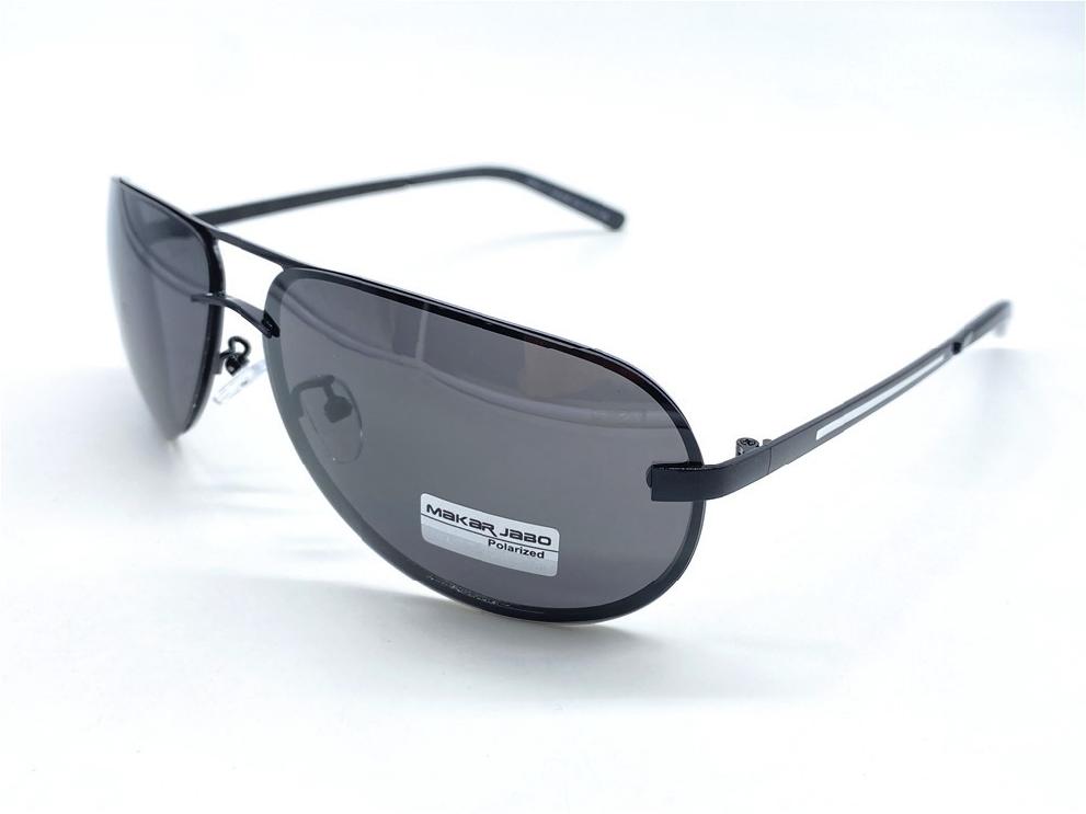  Солнцезащитные очки картинка 2026 Мужские Makar Jabo Polarized Авиаторы P9017-C9-08 