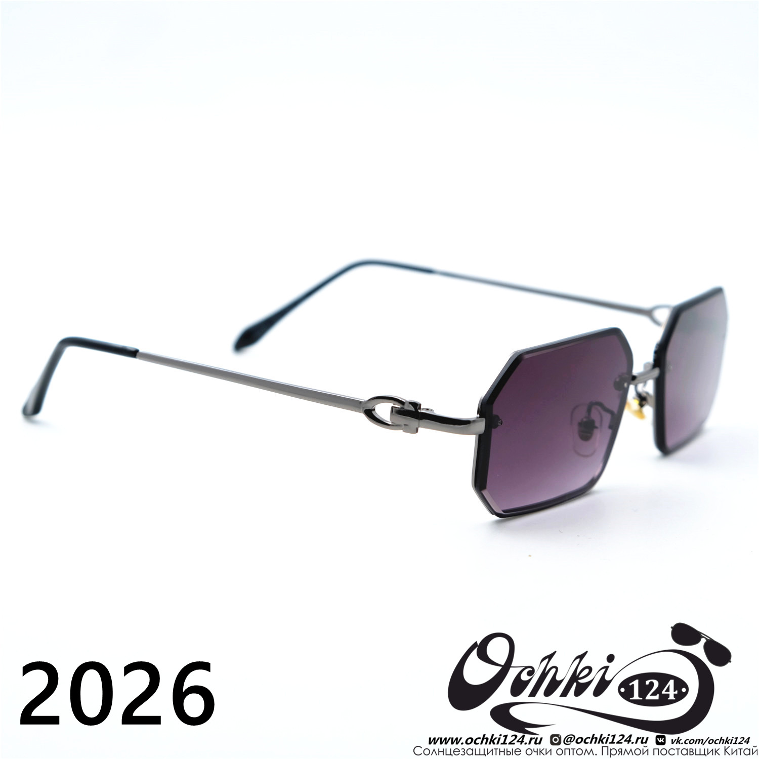 Солнцезащитные очки картинка 2023 Женские Узкие и длинные 2023 2026-C3 