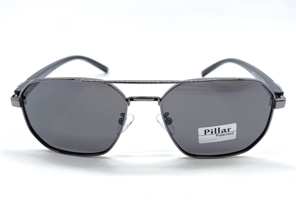  Солнцезащитные очки картинка 2026 Мужские Pillar Polarized Геометрические формы P6033-C3 
