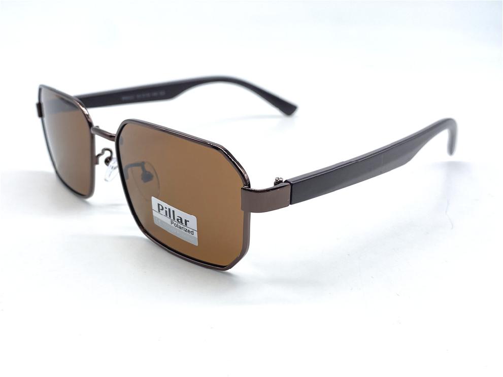  Солнцезащитные очки картинка 2026 Мужские Pillar Polarized Квадратные P6022-C2 