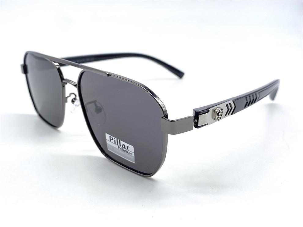  Солнцезащитные очки картинка 2026 Мужские Pillar Polarized Геометрические формы P6029-C3 