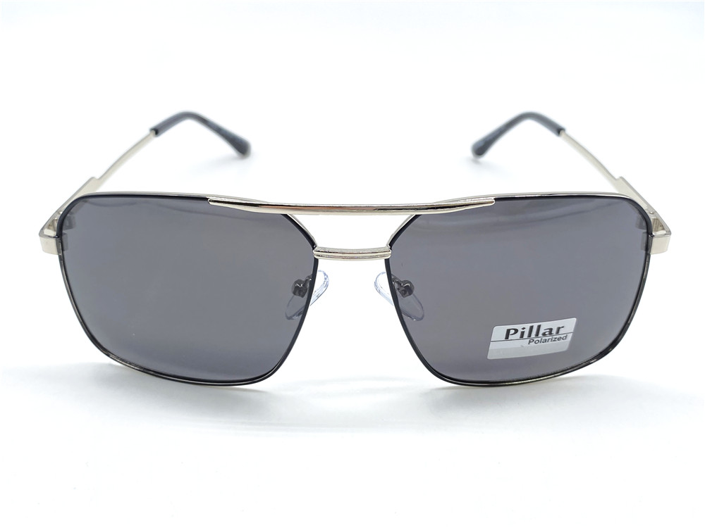  Солнцезащитные очки картинка 2026 Мужские Pillar Polarized Квадратные P6027-C5 