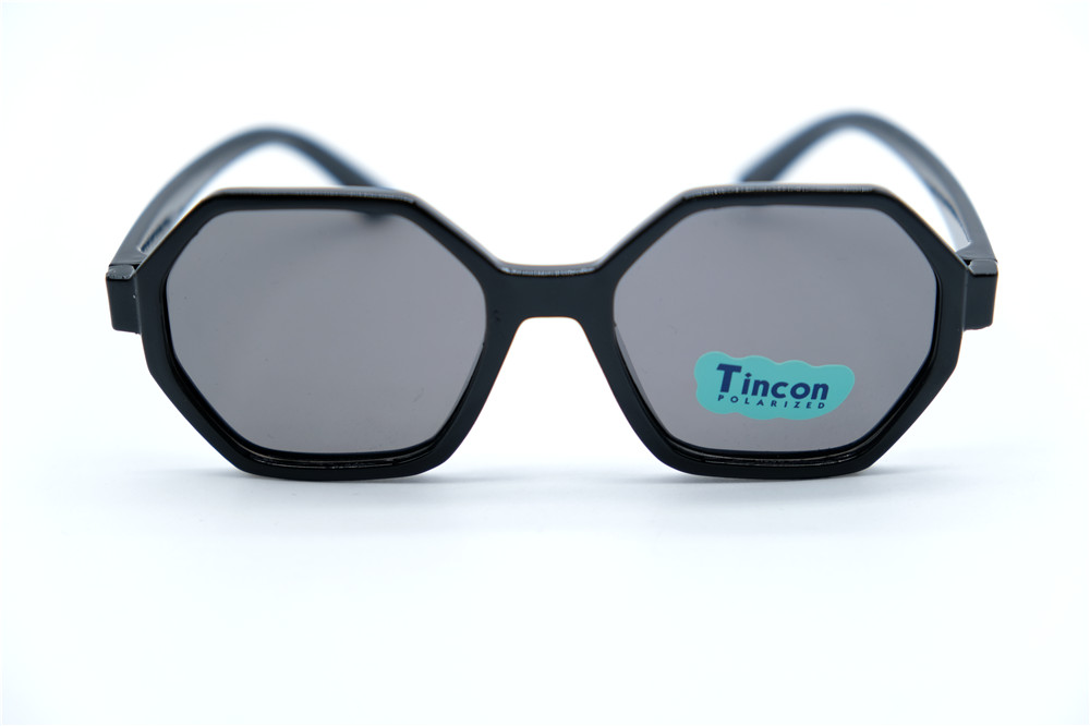  Солнцезащитные очки картинка 2026 Детские Tincon Polarized Геометрические формы T8428-C1 