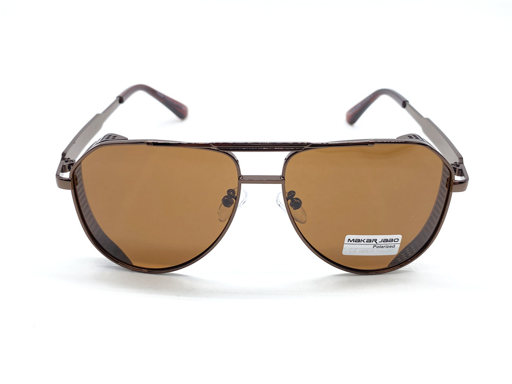  Солнцезащитные очки картинка 2026 Мужские Makar Jabo Polarized Авиаторы P9006-C10-32 