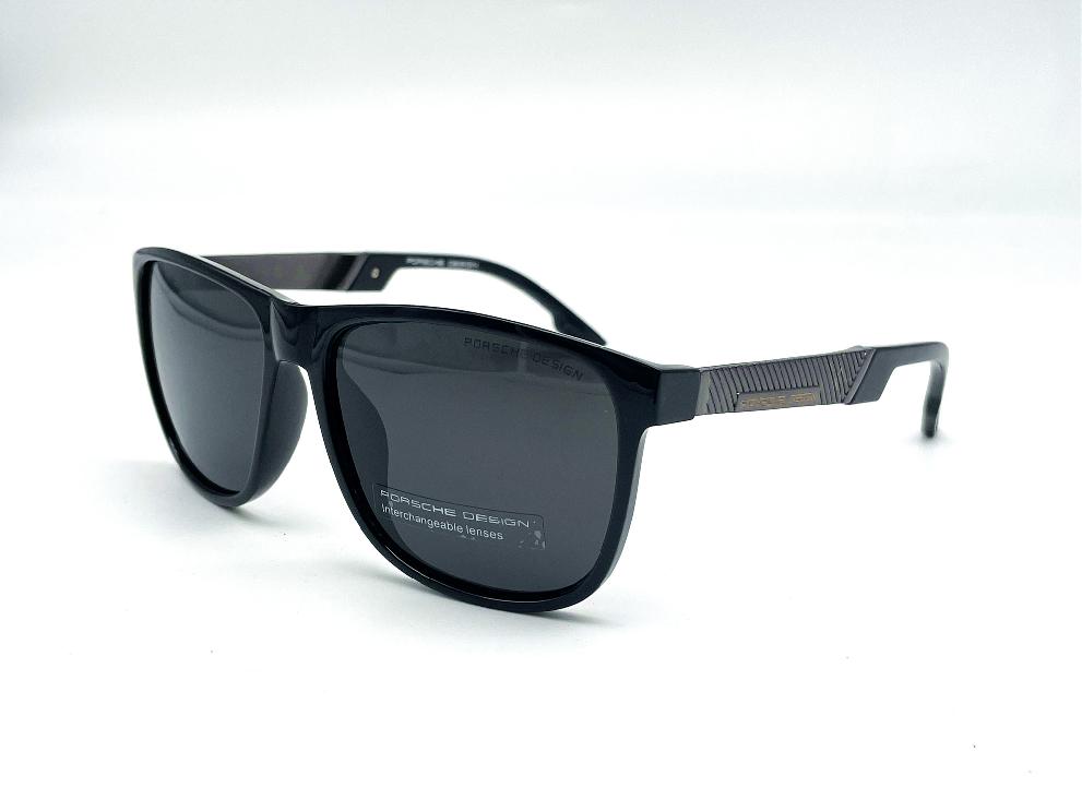  Солнцезащитные очки картинка  Мужские Брендовые Polarized Квадратные P2040-C1 