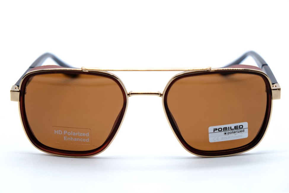  Солнцезащитные очки картинка 2026 Мужские Pomiled Polarized Прямоугольные 08291-C12-32 