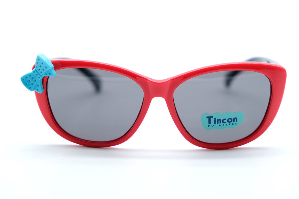  Солнцезащитные очки картинка 2026 Детские Tincon Polarized Лисички T8198-C3 