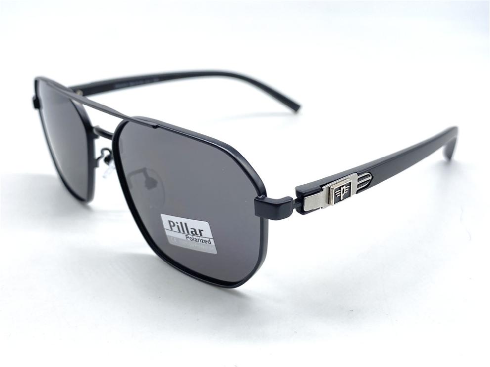  Солнцезащитные очки картинка 2026 Мужские Pillar Polarized Геометрические формы P6033-C5 
