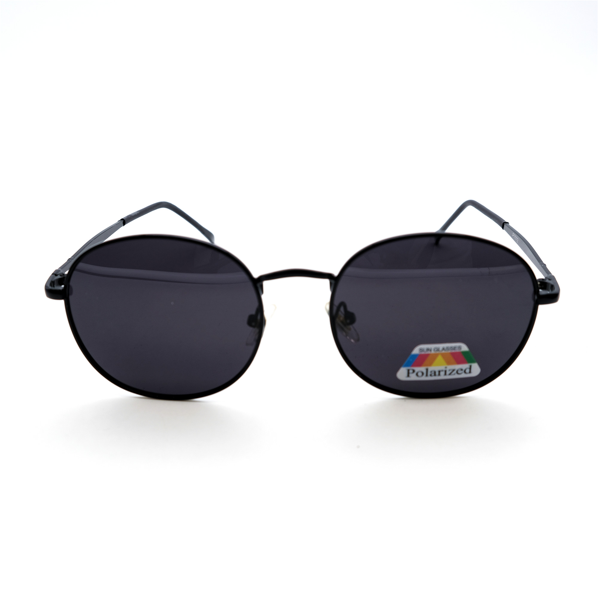  Солнцезащитные очки картинка Мужские Caipai Polarized Круглые P7032-С1 