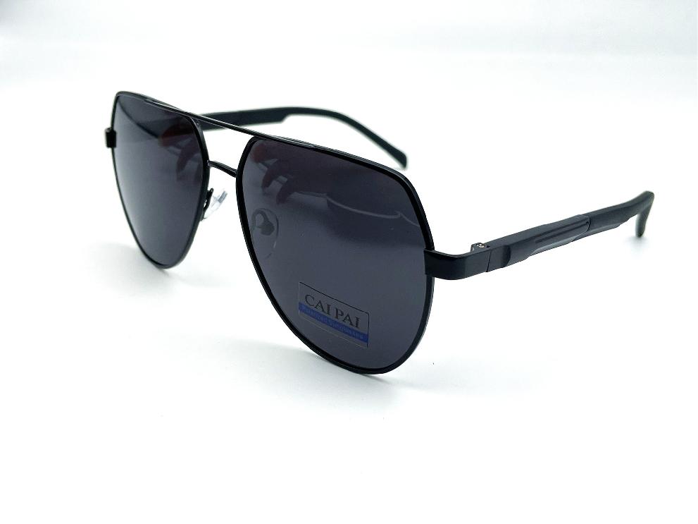  Солнцезащитные очки картинка Мужские Caipai Polarized Авиаторы P4005-С1 