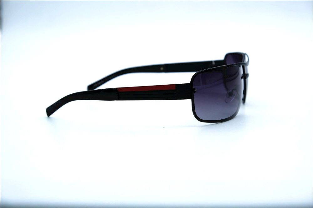  Солнцезащитные очки картинка  Мужские Брендовые Polarized Прямоугольные P9005-C4-1 