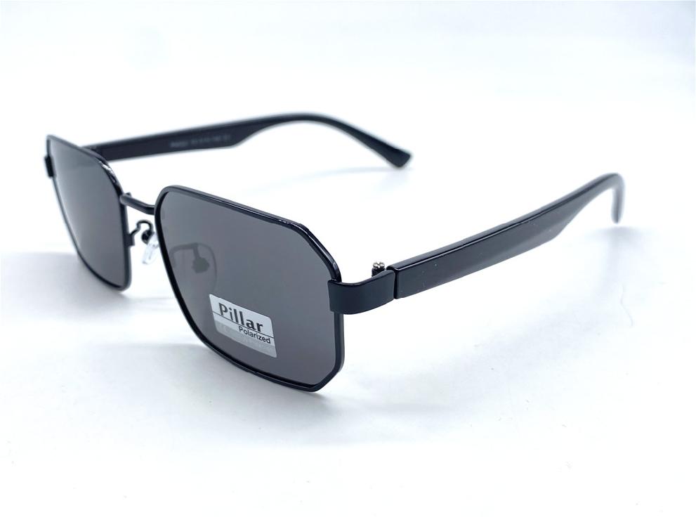  Солнцезащитные очки картинка 2026 Мужские Pillar Polarized Квадратные P6022-C1 