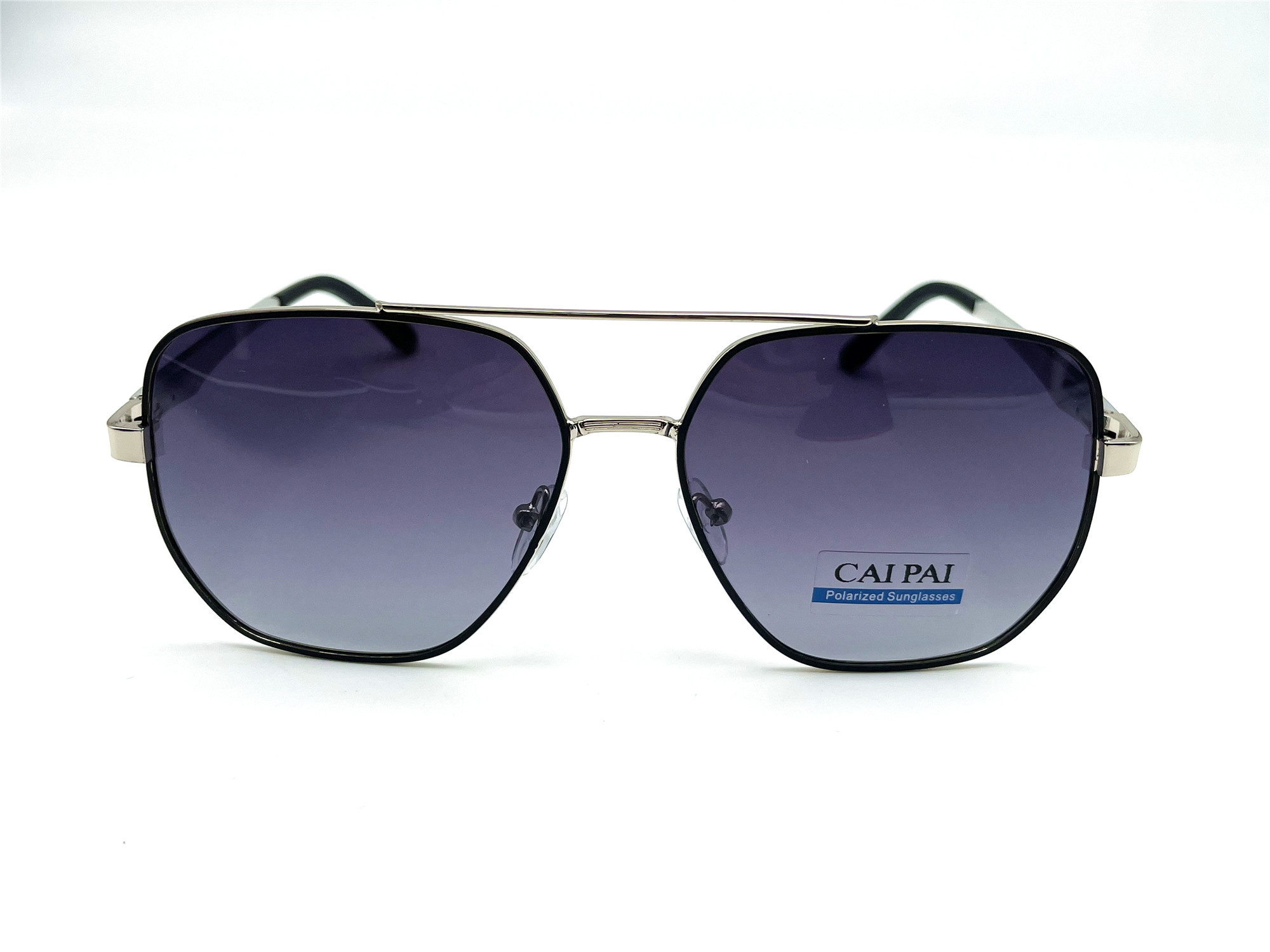  Солнцезащитные очки картинка Мужские Caipai Polarized Авиаторы P4012-С2 