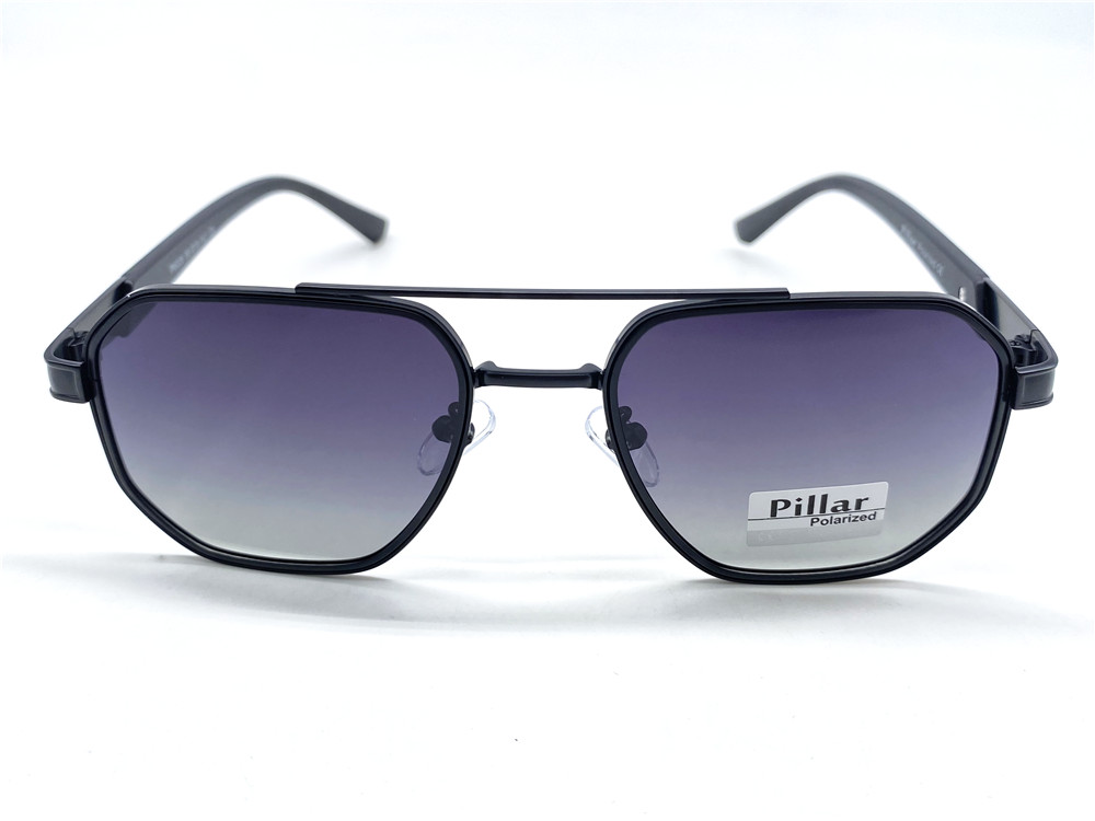  Солнцезащитные очки картинка 2026 Мужские Pillar Polarized Квадратные P6028-C4 
