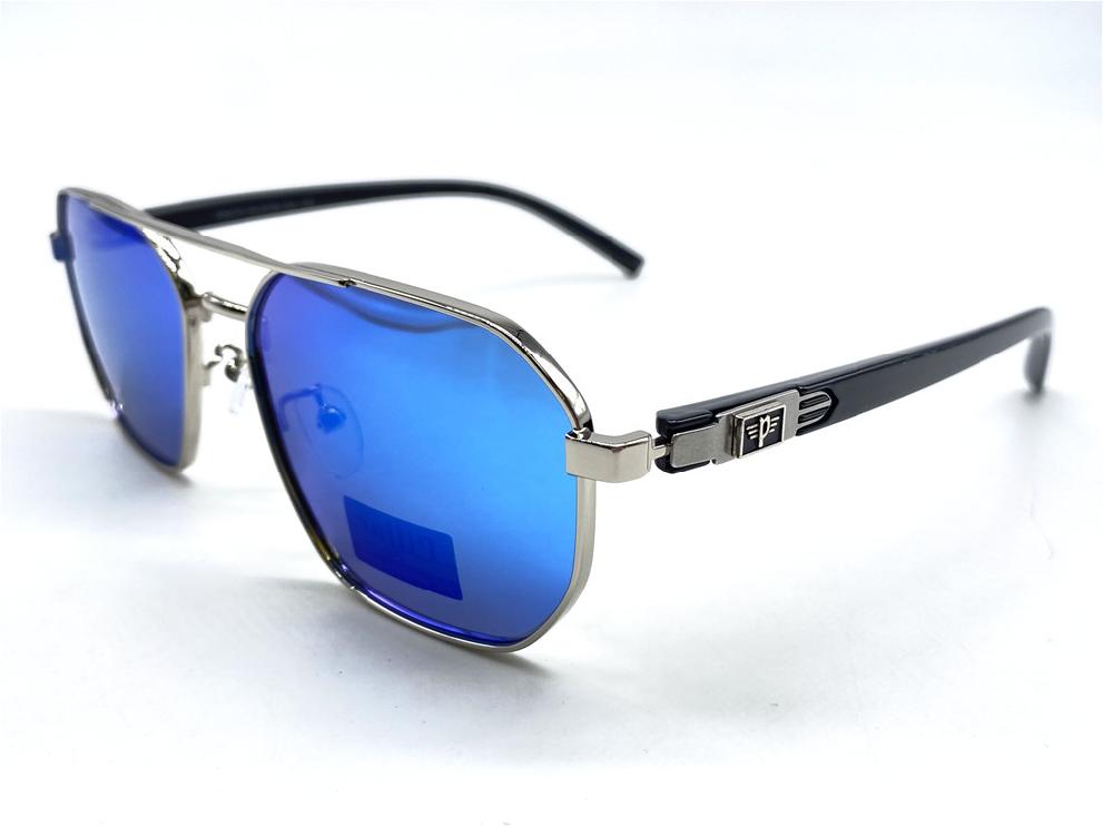  Солнцезащитные очки картинка 2026 Мужские Pillar Polarized Геометрические формы P6033-C6 
