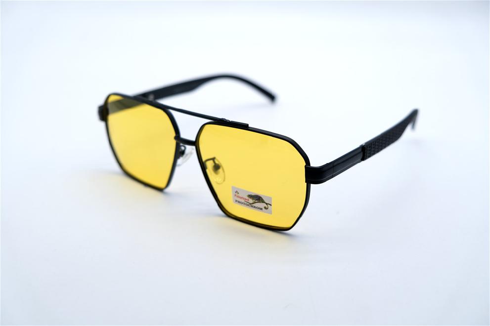  Солнцезащитные очки картинка 2026 Мужские Pomiled Polarized+Хамелеон Классические B08816-4-18 