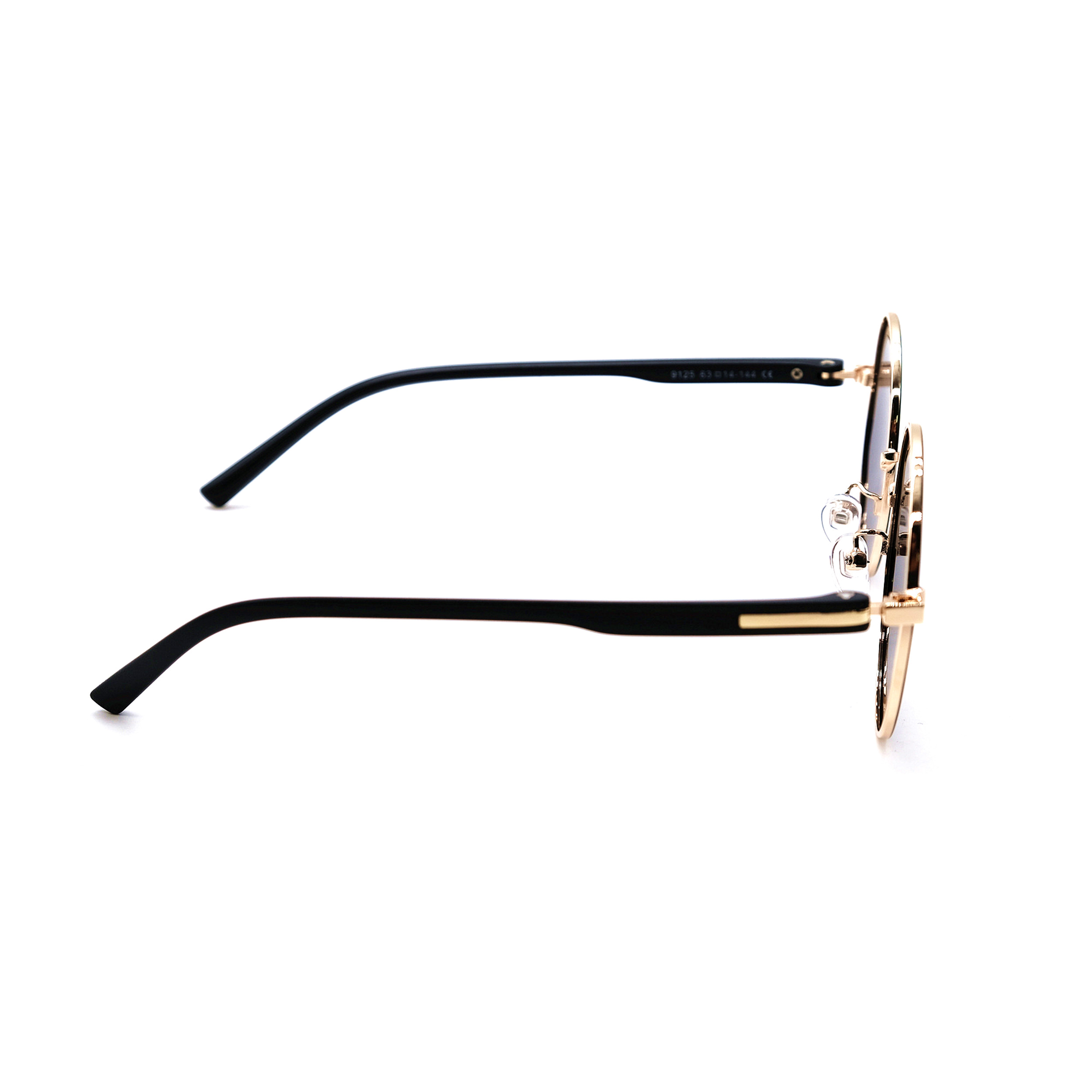  Солнцезащитные очки картинка Мужские Caipai Polarized Круглые TR9125-C4 