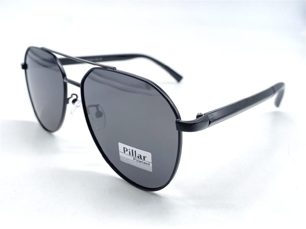 Солнцезащитные очки картинка 2026 Мужские Pillar Polarized Авиаторы P6032-C5 