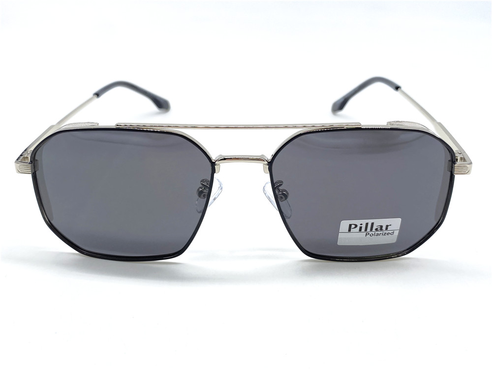  Солнцезащитные очки картинка 2026 Мужские Pillar Polarized Геометрические формы P6031-C5 