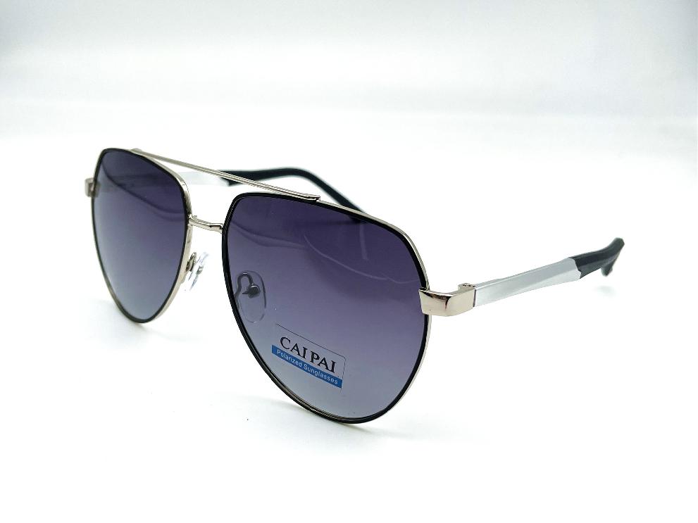  Солнцезащитные очки картинка Мужские Caipai Polarized Авиаторы P4004-С3 
