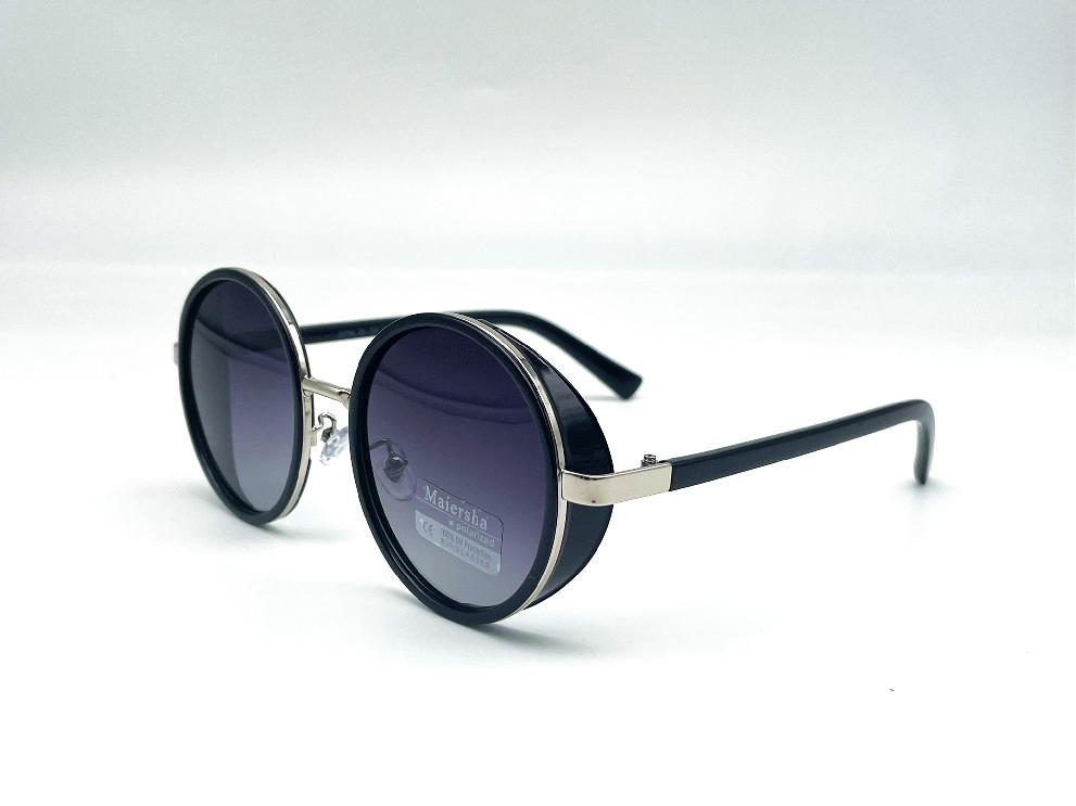 Солнцезащитные очки картинка Женские Maiersha Polarized Круглые 03794-9-124 