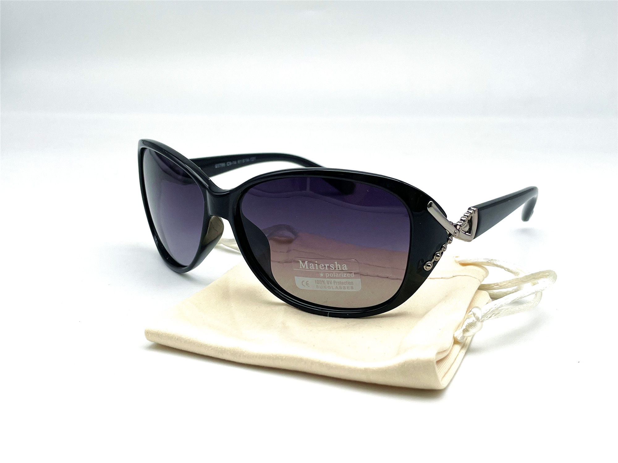  Солнцезащитные очки картинка  Женские Maiersha Polarized Классические 03786-C9-124 