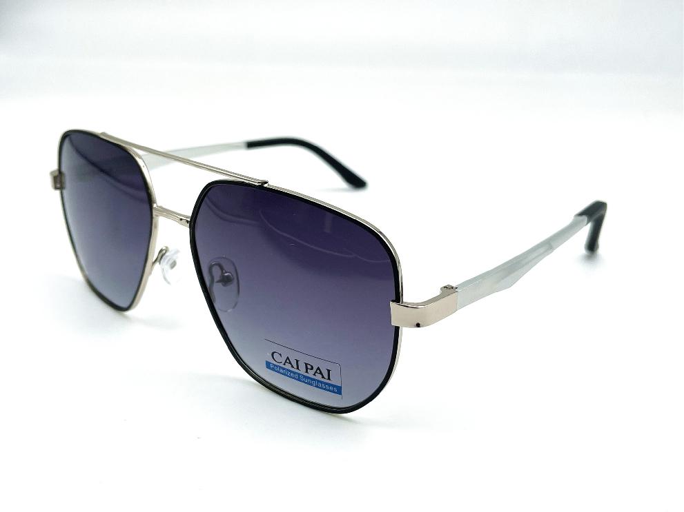  Солнцезащитные очки картинка Мужские Caipai Polarized Авиаторы P4012-С3 