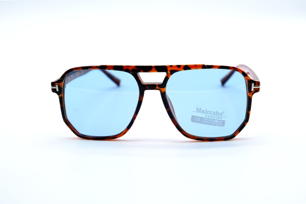  Солнцезащитные очки картинка 2026 Унисекс Maiersha Polarized Классические 01658-63-54 