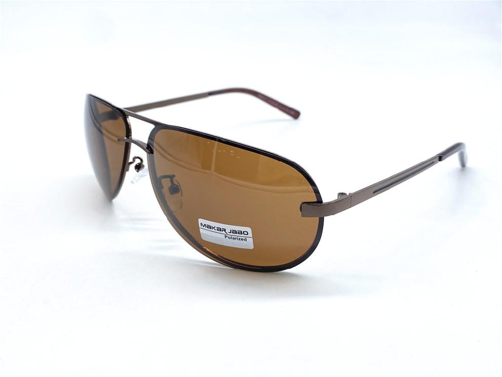  Солнцезащитные очки картинка 2026 Мужские Makar Jabo Polarized Авиаторы P9017-C10-32 