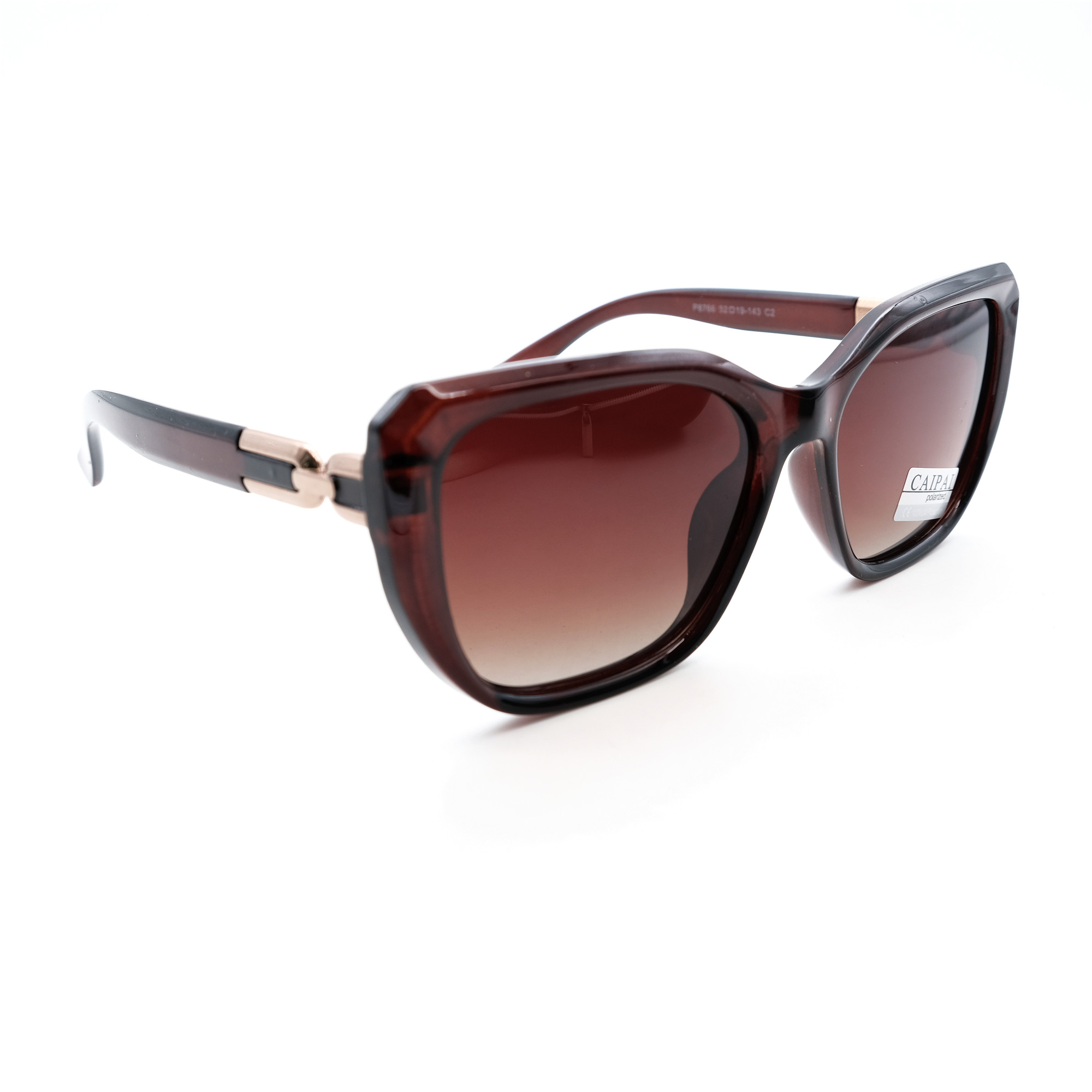  Солнцезащитные очки картинка Женские Caipai Polarized Классический P8766-С2 