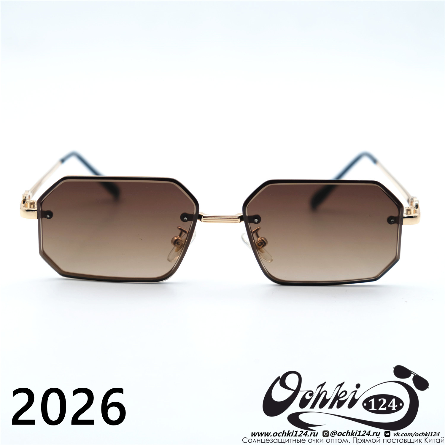  Солнцезащитные очки картинка 2023 Женские Узкие и длинные 2023 2026-C2 