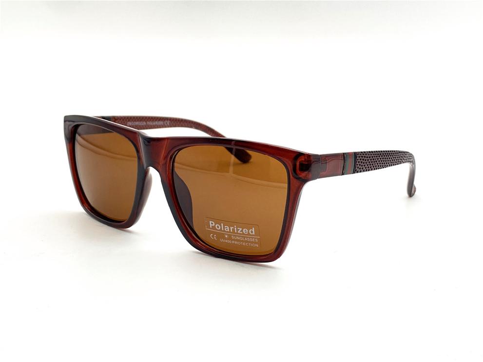  Солнцезащитные очки картинка 2025 Мужские Decorozza Polarized Квадратные DP1018-2 