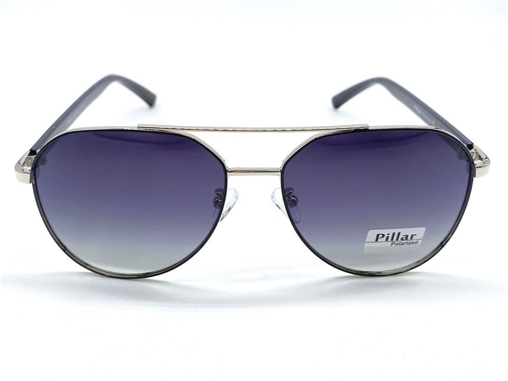  Солнцезащитные очки картинка 2026 Мужские Pillar Polarized Авиаторы P6032-C4 