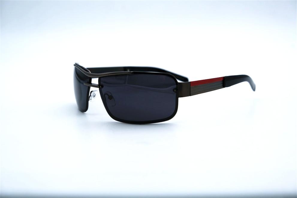  Солнцезащитные очки картинка  Мужские Брендовые Polarized Прямоугольные P9005-CC 